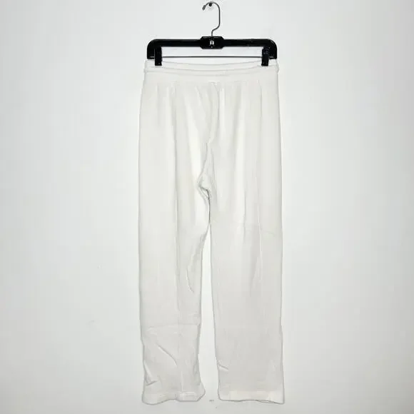 WILDFOX Ribbed Knit Sweatpants Womens Medium Beach Vacation Bridal Wedding - Picture 3 of 5